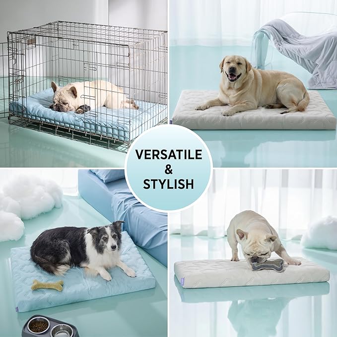 LE SURE Cooling Dog Bed, XL Q-Max>0.5 Cooling Mat - Image 9