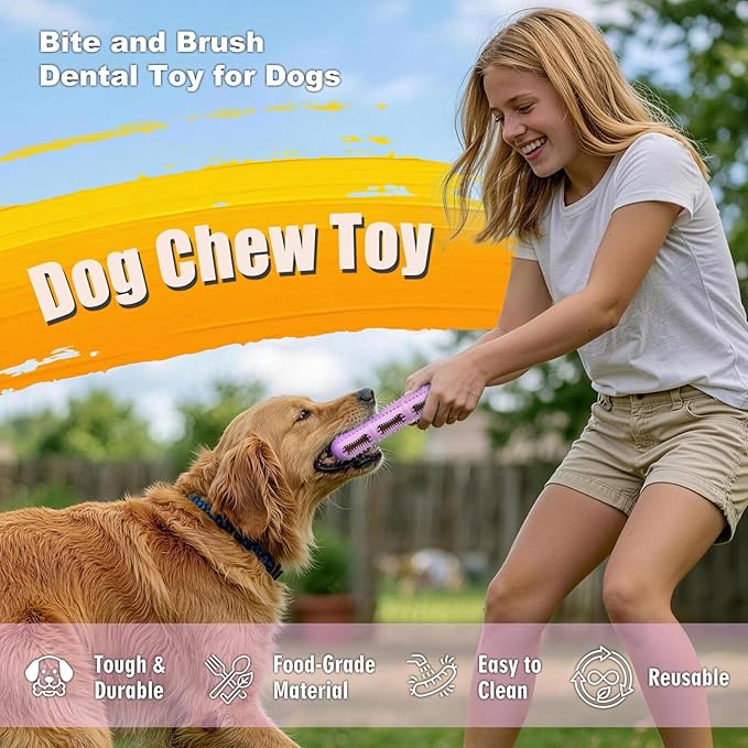Dog Chew Toys, Dog Toothbrush Toy - Image 5