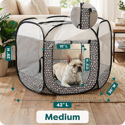 FurHaven Soft-Sided Dog & Cat Playpen, Portable Foldable Indoor & Outdoor Pet - Image 3