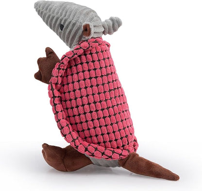 Hollypet Plush Dog Squeaky Toy Stuffed Armadillo Animal Pet Puppy Chew Toys by Hollypet