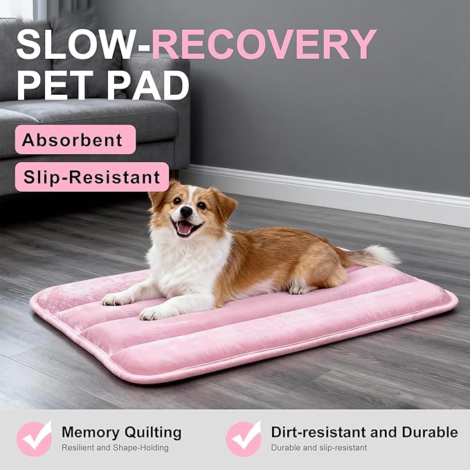 Dog Bed Mat, Reversible Dog Crate Pad - Image 7