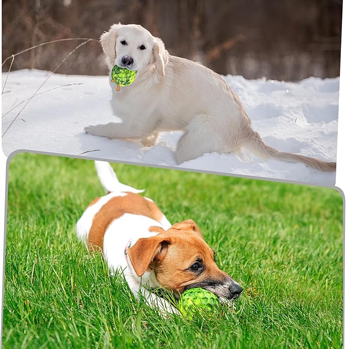 Tough Dog Chew Toys for Aggressive Chewers, Indestructible Dog Balls for - Image 4