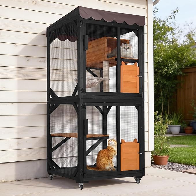 Catio Outdoor Cat Enclosure by JQC