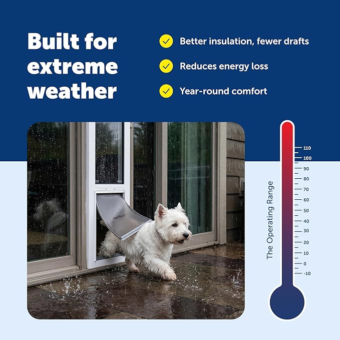 PetSafe Extreme Weather Sliding Glass Pet Door - Image 7