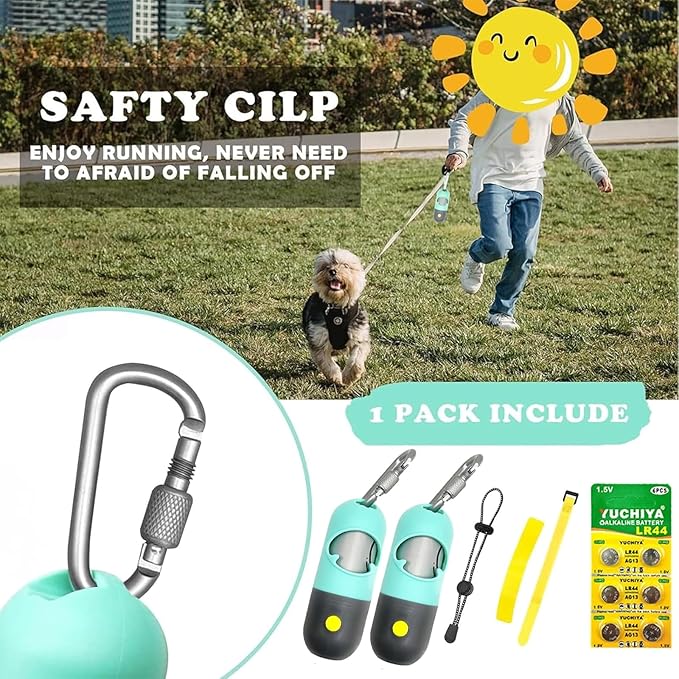 Dog Poop Bag Holder With LED Flashlight | Pet Waste Dispenser - Image 4