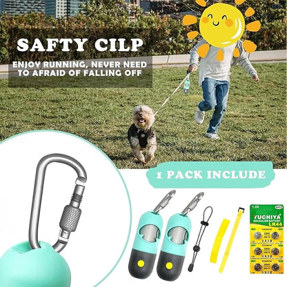 Dog Poop Bag Holder With LED Flashlight | Pet Waste Dispenser - Image 4