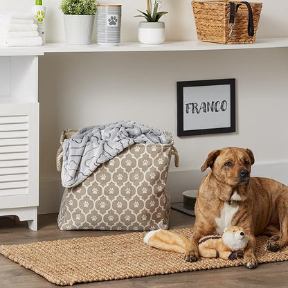 Bone Dry 6192 Pet Storage Collection Lattice Paw Print, Large Rectangle - Image 4