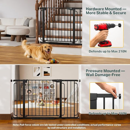 Cumbor 36.6-64" Extra Wide Baby Gate - Image 8