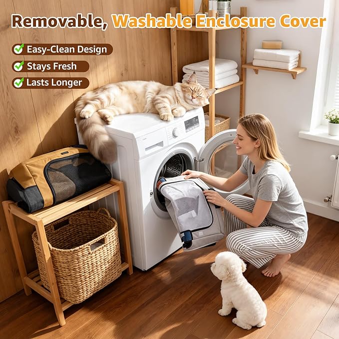 LOOBANI Foldable Dog Playpen for Small Dogs, Indoor/Outdoor Puppy Playpen - Image 5