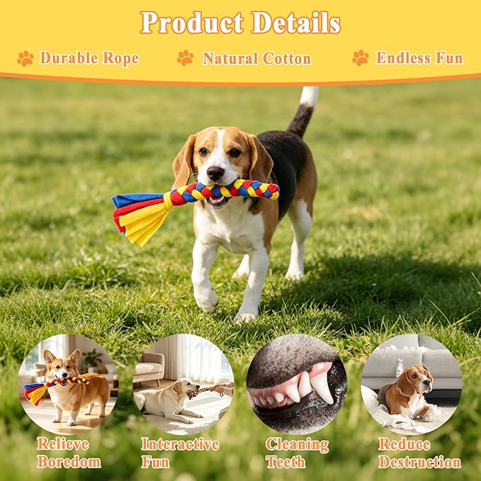 ASOCEA Flirt Pole for Dogs, Heavy Duty Dog Teaser Wand - Image 4