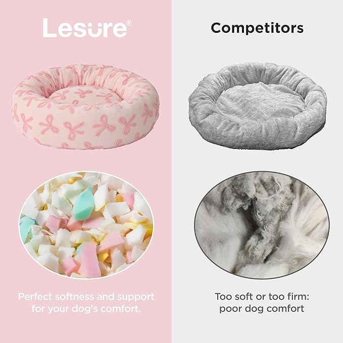 LE SURE Shown on TVDonut Small Dog Bed - Image 4