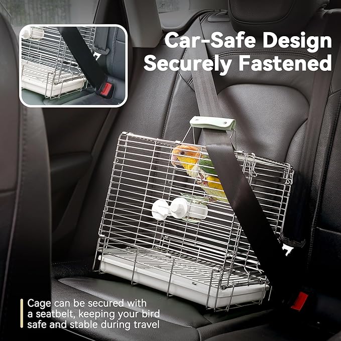 Bird Carrier Travel Cage - Image 4
