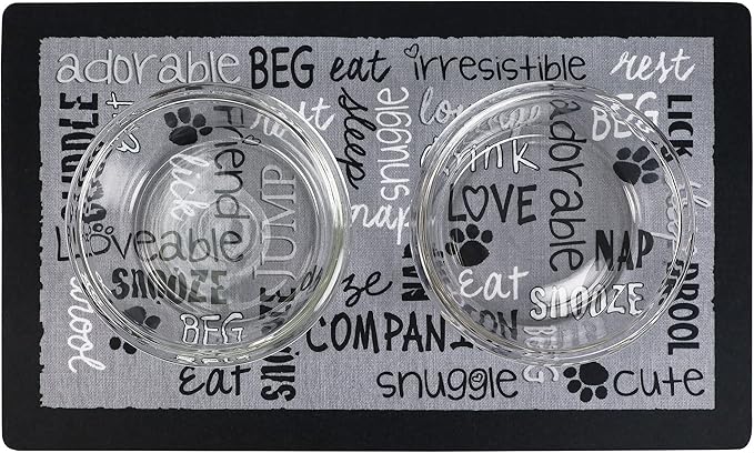 Drymate Pet Bowl Placemat, Dog & Cat Food Feeding Mat - Image 2