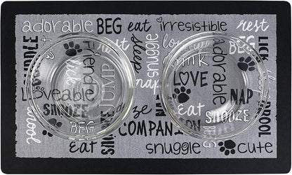 Drymate Pet Bowl Placemat, Dog & Cat Food Feeding Mat - Image 2