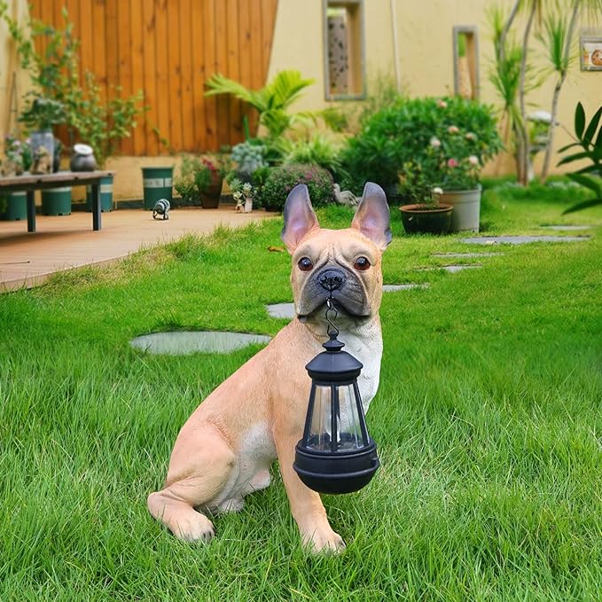 French Bulldog Dog Garden Statue - Image 9