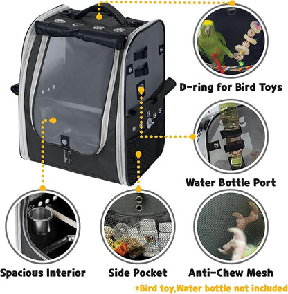 Birds Day Bird Carrier Backpack - Image 6