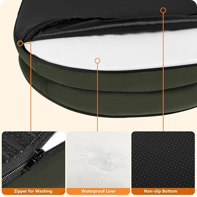 Dwanton Orthopedic Dog Bed for Extra Extra Large Dogs - Image 6