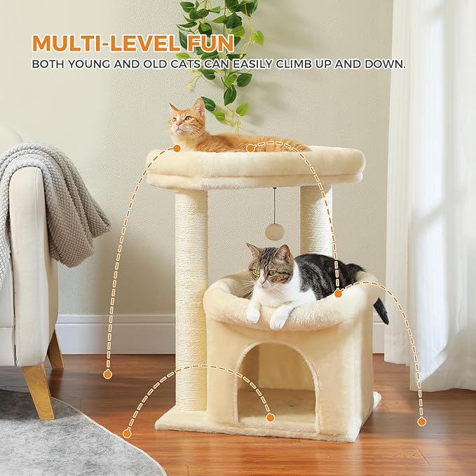 PEQULTI Cat Tree Cat Tower for Large Cats - Image 4