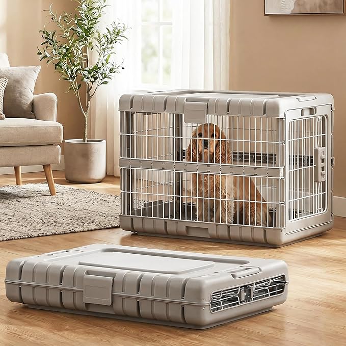ZOMISIA Collapsible Dog Crate for Dogs by Zomisia
