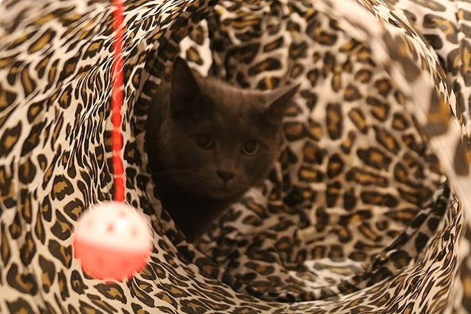 Feline Ruff 3 Way Cat Tunnel. Extra Large 12 Inch Diameter and Extra Long. A - Image 3