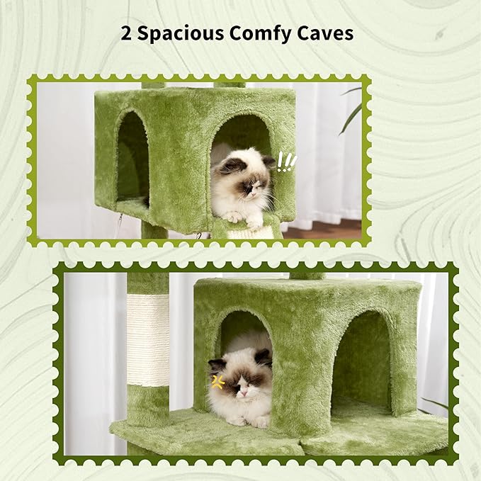Gitelsnour Cat Tree for Indoor Cats, Sturdy Cat Tree House - Image 5