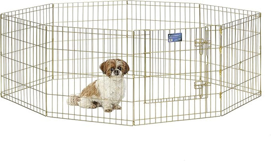 MidWest Homes for Pets 24-Inch Exercise Pen, for Indoor and Outdoor Use by MidWestHomesForPets