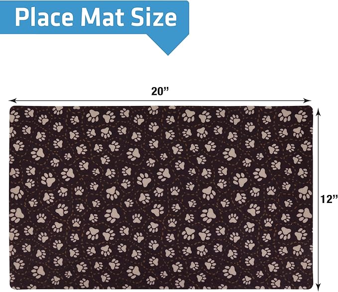 Drymate Pet Bowl Placemat, Dog & Cat Food Feeding Mat - Image 5