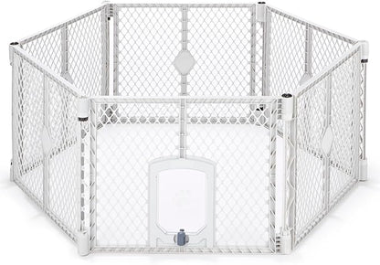 MyPet Petyard Passage: 5.5 Ft. Wide Customizable Folding Dog Playpen by NorthStatesMyPet