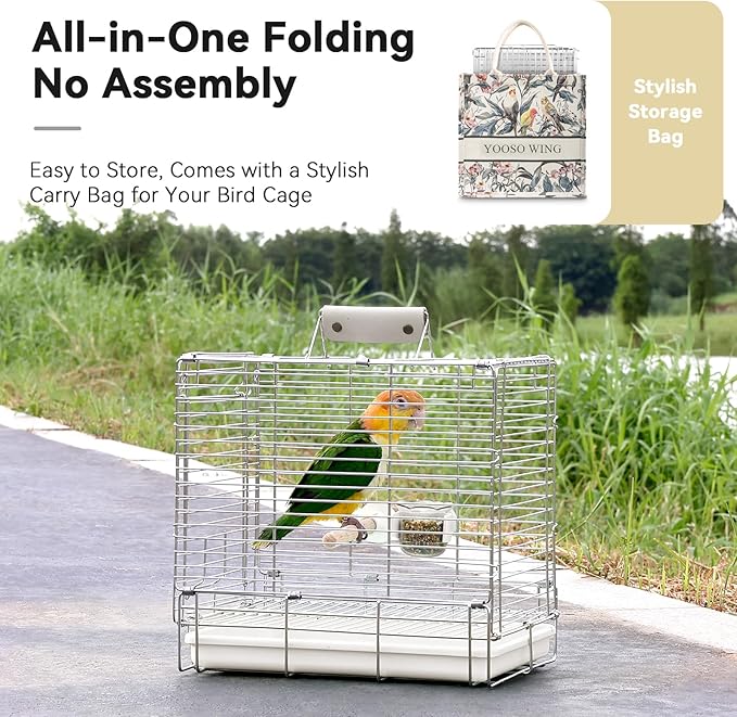 Bird Carrier Travel Cage - Image 8