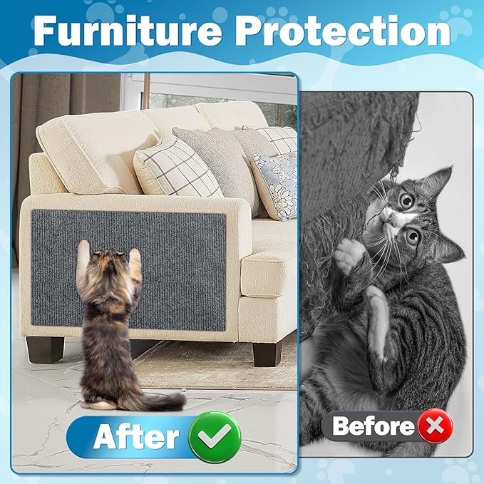 ENONCI 23.6x15.8 Cat Wall Scratcher Mat - Image 3