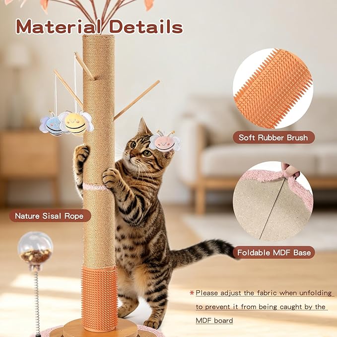 45" Tall Cat Scratching Post - Image 5