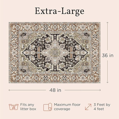 Lovewag Pets Cat Litter Box Mats 2 Pack - Image 8