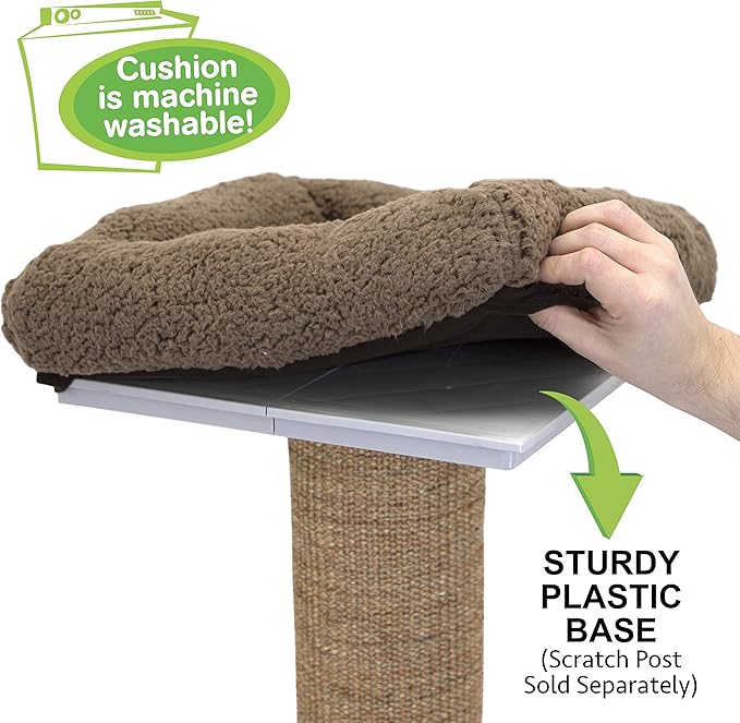 Kitty City Sisal Post Scratcher Perch Platform Attachment Accessory - Image 3