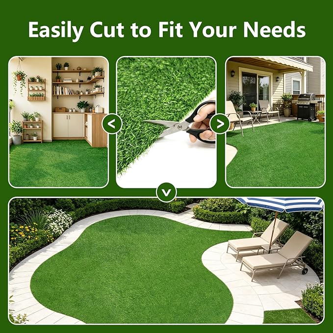 Artificial Grass Rug 5FT x 8FT – UV & Wear Resistant, Pet-Friendly Artificial - Image 7