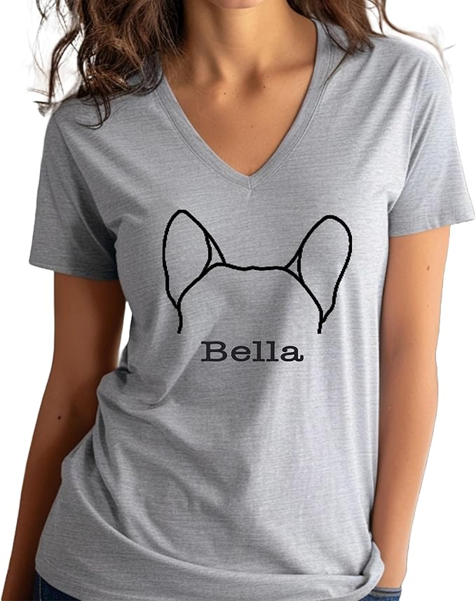 Custom Dog Mom Shirt Personalized Dog Ears Sweatshirt - Image 6