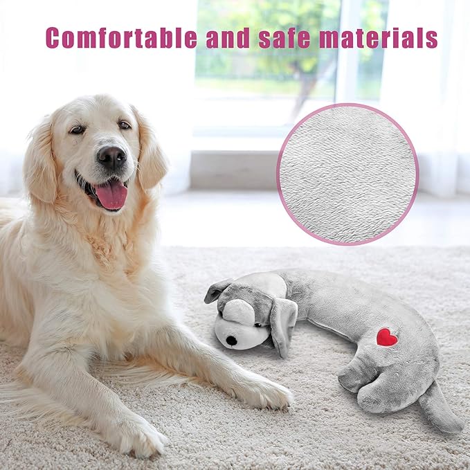 Moropaky Hearbeat Toy for Dog Anxiety Relief Behavioral Training Aid Toy - Image 6