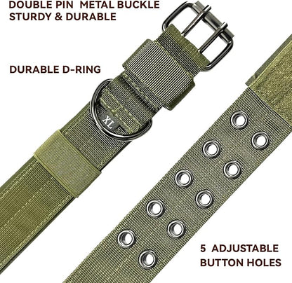 Heavy Duty Dog Collar for Large Dogs, Tactical Dog Collars - Image 3