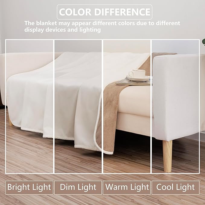 Waterproof Dog Blanket for Couch, Reversible Pet Throw Blankets Leak Proof Sofa - Image 7