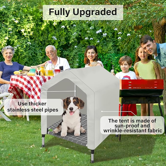 Elevated Dog House for Outdoor or Indoor - Image 2