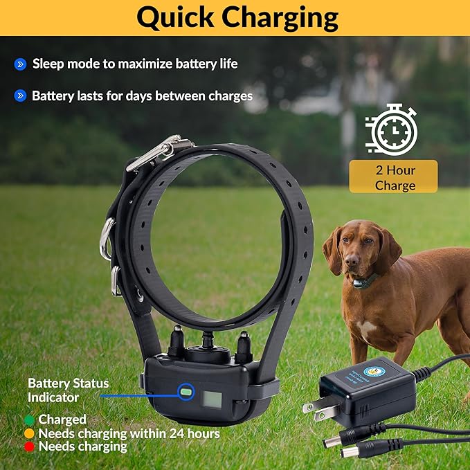 Educator BarkLess Pro Dog Bark Collar – Rechargeable Waterproof Anti-Bark - Image 5