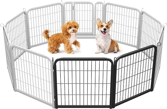 Yaheetech Dog Playpen, 24 inch 2 Panels Dog Pen by Unknown