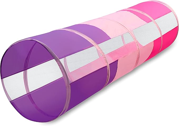 Hide N Side 6ft Crawl Through Play Tunnel Toy, Pop up Tunnel by HideNSide