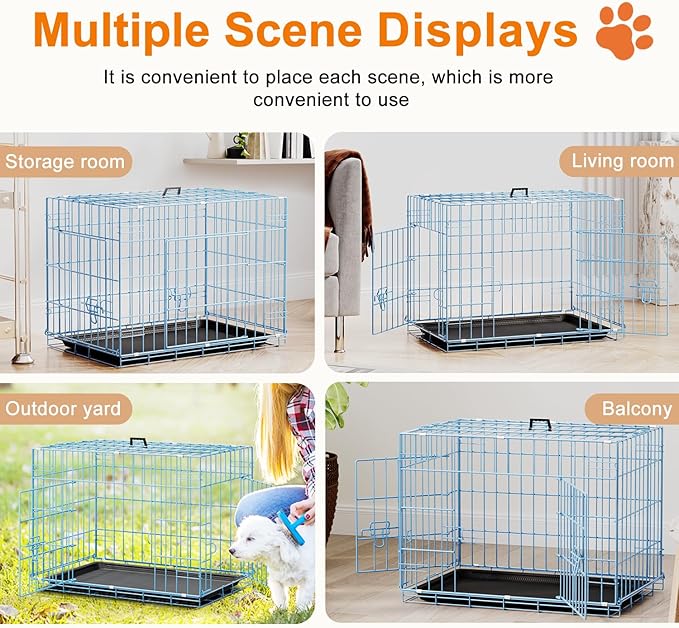FDW 24inch Dog Crate Pet Cage - Image 5