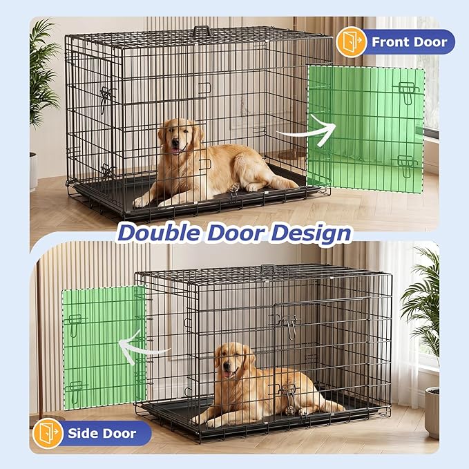 FDW Extra Large Dog Crate Dog Kennel Cage - Image 4