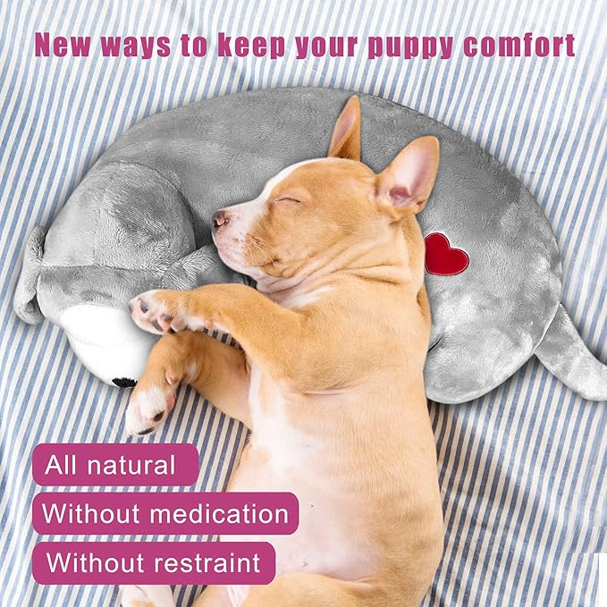 Moropaky Hearbeat Toy for Dog Anxiety Relief Behavioral Training Aid Toy - Image 5