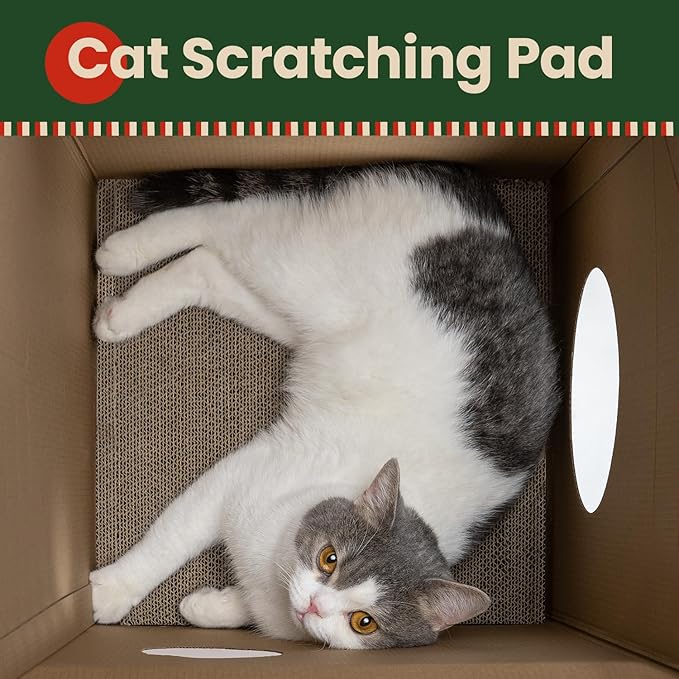Conlun Cardboard Cat House - Image 3