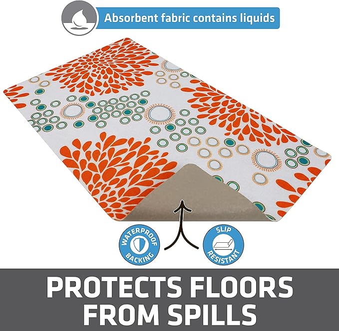 Drymate Pet Bowl Placemat, Dog & Cat Food Feeding Mat - Image 3