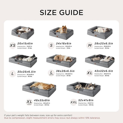 Bedsure XL Orthopedic Dog Bed for Extra Large Dogs - Image 7