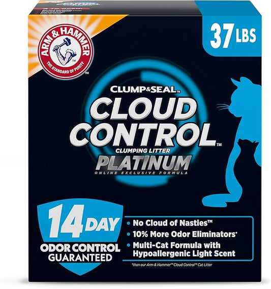 ARM & HAMMER Cloud Control Platinum Cat Litter, Hypoallergenic and Dust-Free by ARMHAMMER