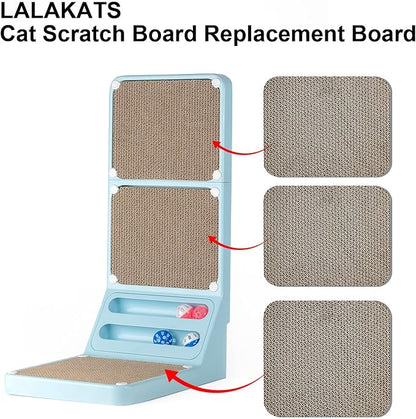 Scratcher Replacement Pads Cat Scratching Board L Shaped Cat Scratcher 3-Piece - Image 2
